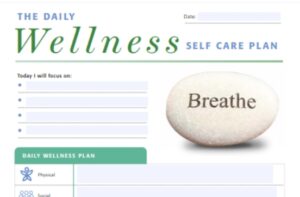 Daily Wellness SelfCare plan detail